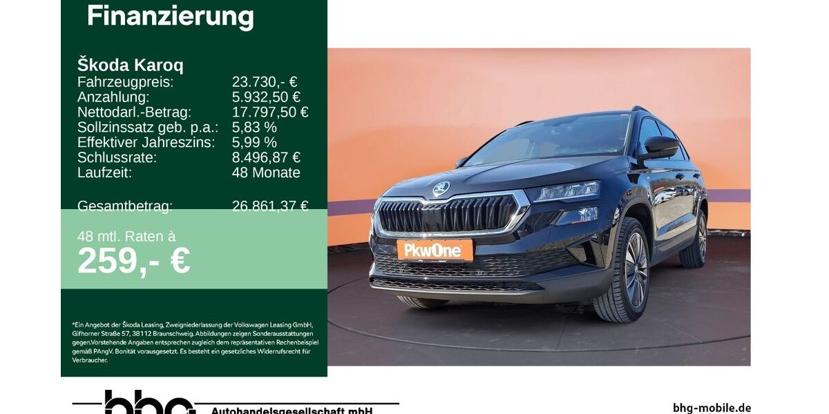 Skoda Karoq 80.100 km 22.860 &euro; Göppingen 73037
