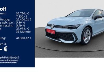 VW Golf 9.998 km 36.750 &euro; Schwäbisch Gmünd 73525