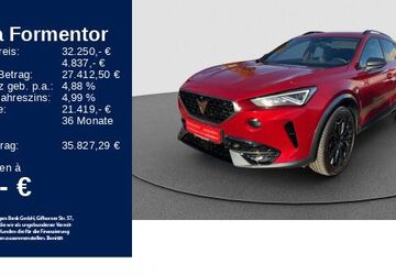 Cupra Formentor 29.344 km 31.850 &euro; Schwäbisch Gmünd 73525