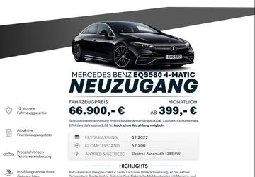 Mercedes-Benz EQS 67.200 km 66.900 &euro; Ebersbach an der Fils 73061