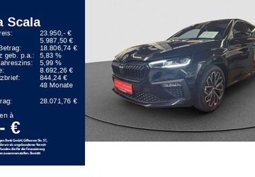 Skoda Scala 14.894 km 23.950 &euro; Schwäbisch Gmünd 73525