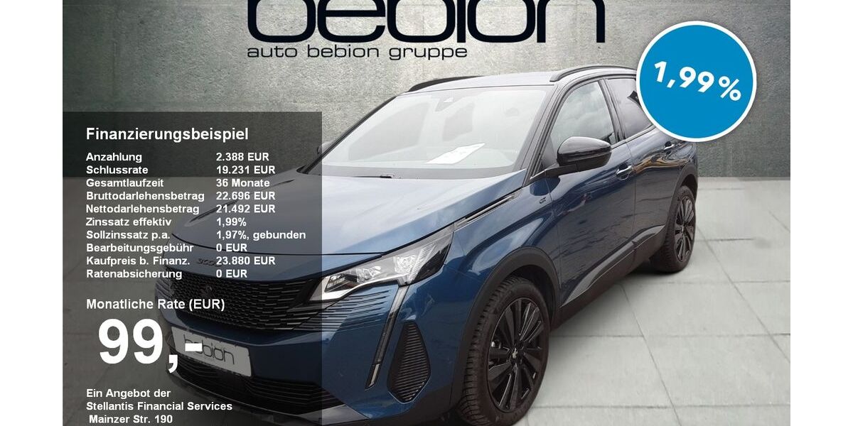 Peugeot 3008 18.400 km 23.480 &euro; Göppingen 73037