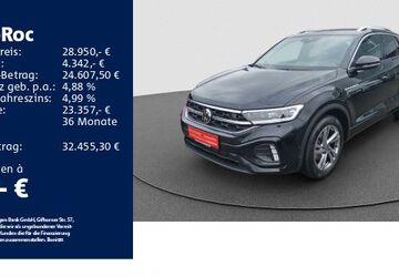 VW T-Roc 21.239 km 28.950 &euro; Schwäbisch Gmünd 73525