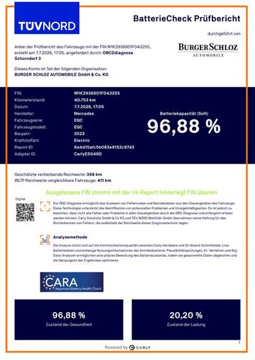 Gebrauchte Mercedes-Benz EQC