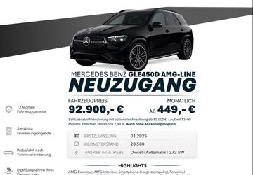 Mercedes-Benz GLE 450 20.500 km 92.900 &euro; Ebersbach an der Fils 73061