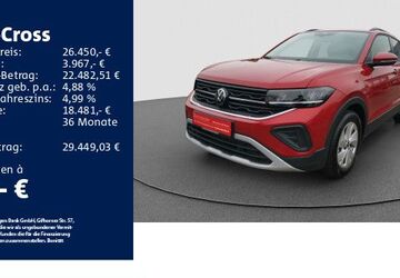 VW T-Cross 6.827 km 26.450 &euro; Schwäbisch Gmünd 73525